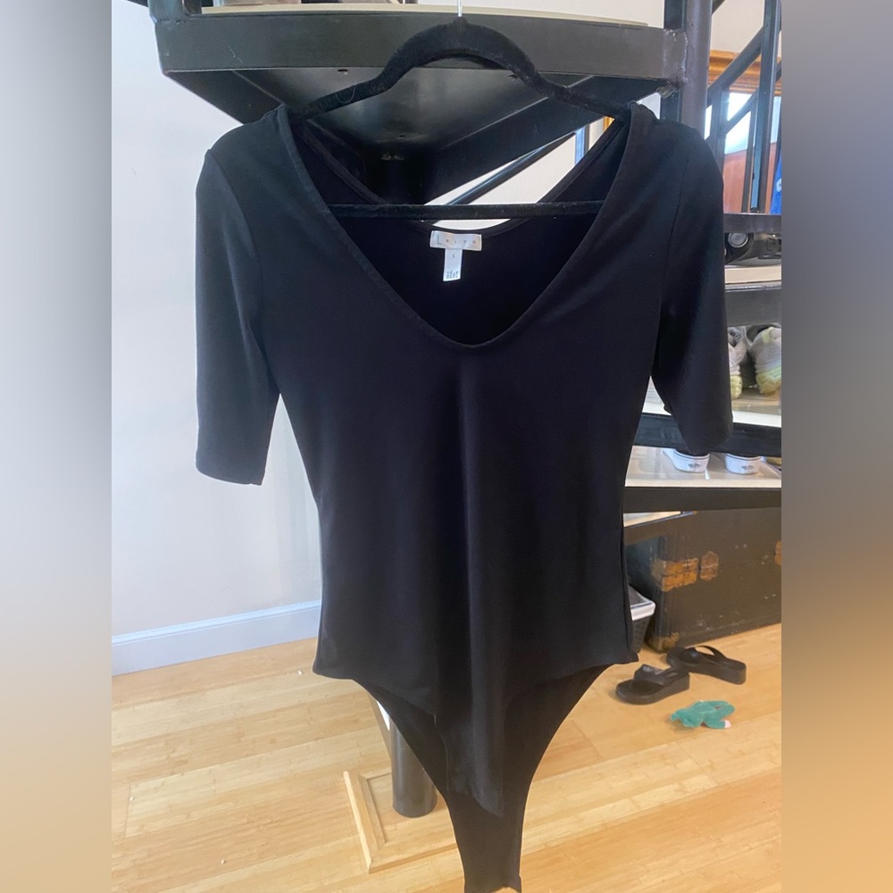 Leith black onesie